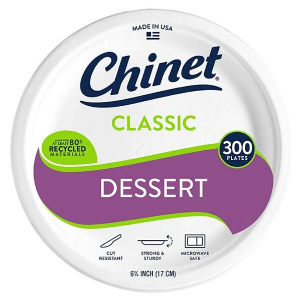 Chinet Classic Dessert Plates