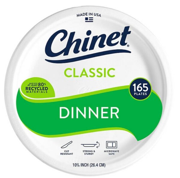 Chinet Classic Dinner Paper Plate