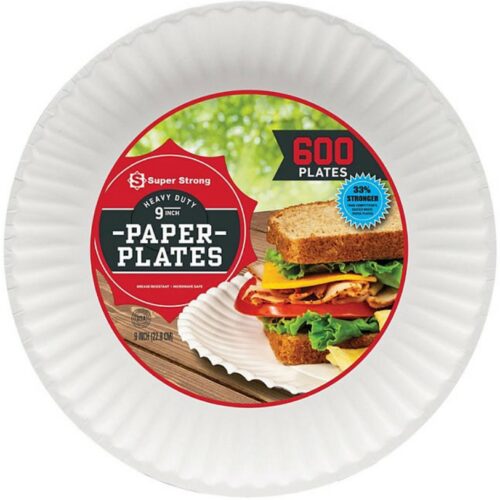 Super Strong Heavy-Duty Paper Plates