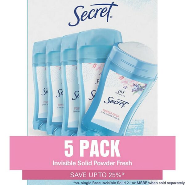 Secret Invisible Solid Antiperspirant