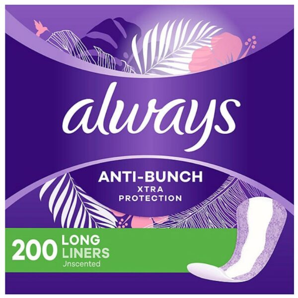 Always Anti-Bunch Xtra Protection Daily Liners