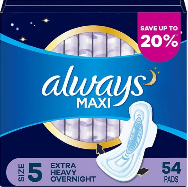 Always Maxi Extra Heavy Overnight Pads