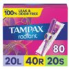 Tampax Radiant Tampons Trio Pack