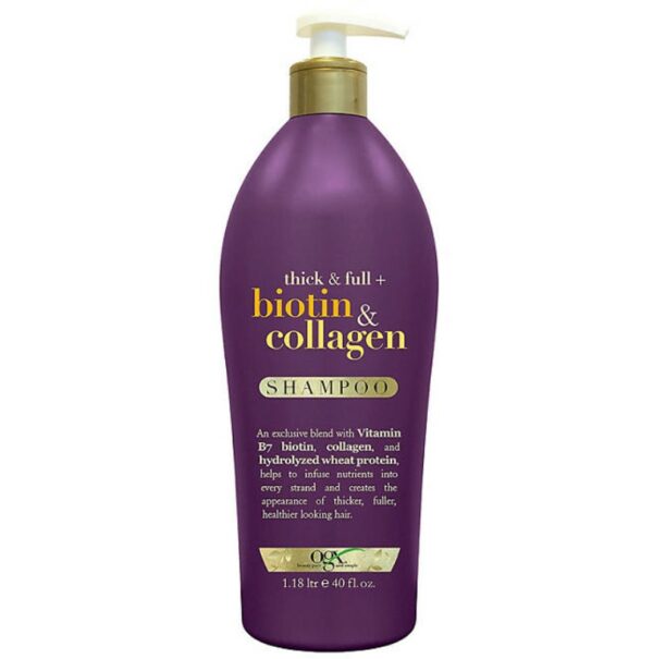 OGX Thick & Full + Biotin & Collagen Shampoo (40 fl. oz.)