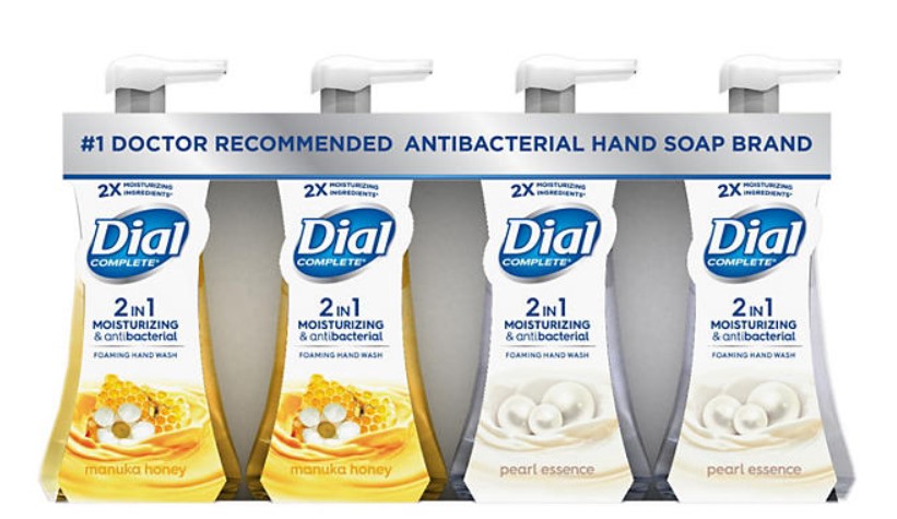 Dial Complete Foaming Hand Wash Variety Pack 7.5 fl. oz. 4 pk