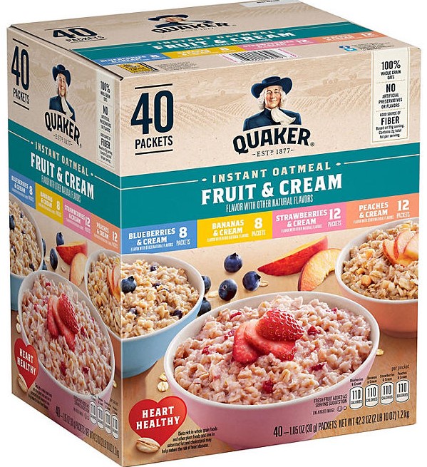 Quaker Instant Oatmeal Fruit