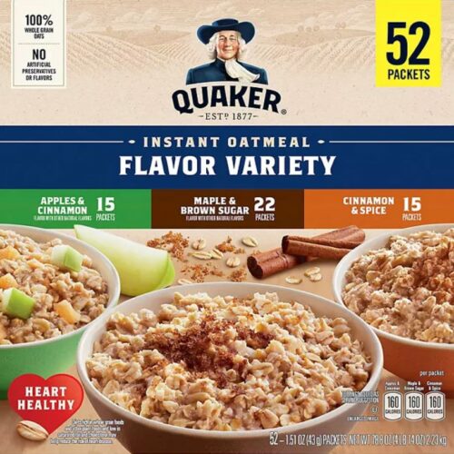 Quaker Instant Oatmeal Variety Pack