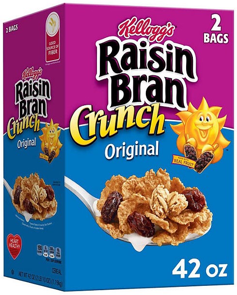 Raisin Bran Crunch Cereal