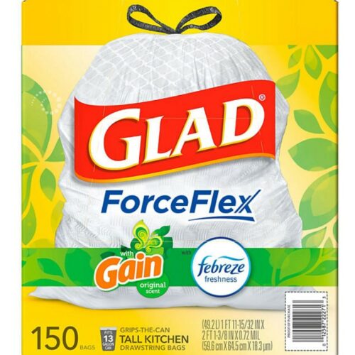 Glad ForceFlex Tall Kitchen Trash Bags