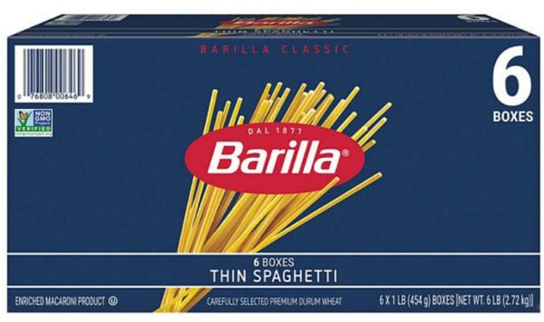 Barilla Pasta Thin Spaghetti