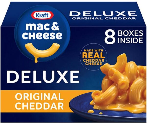 Kraft Deluxe Original Cheddar Macaroni