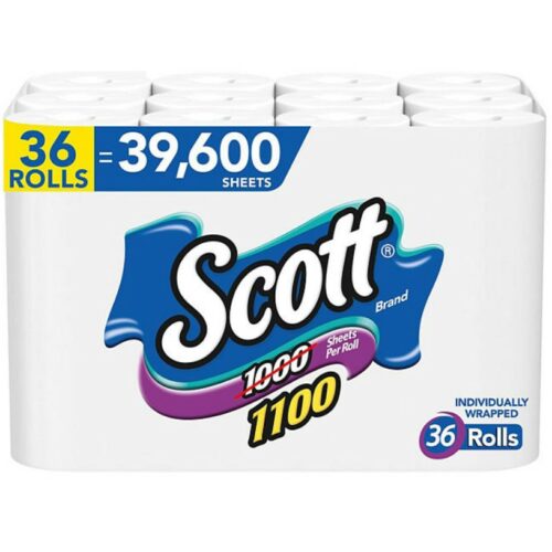 Scott 1100 1-Ply Toilet Paper