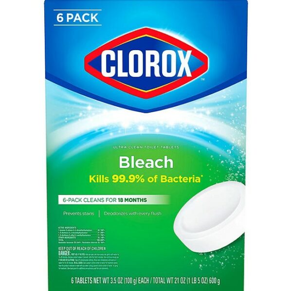 Clorox Ultra Clean Toilet Bowl Cleaner Tablets