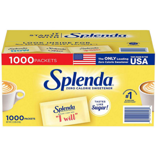 Splenda Zero Calorie Sweetener Packets