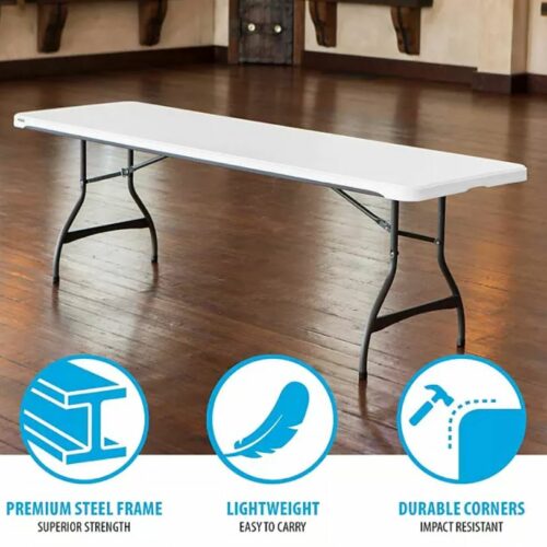 Lifetime 8' Commercial Grade Folding Table